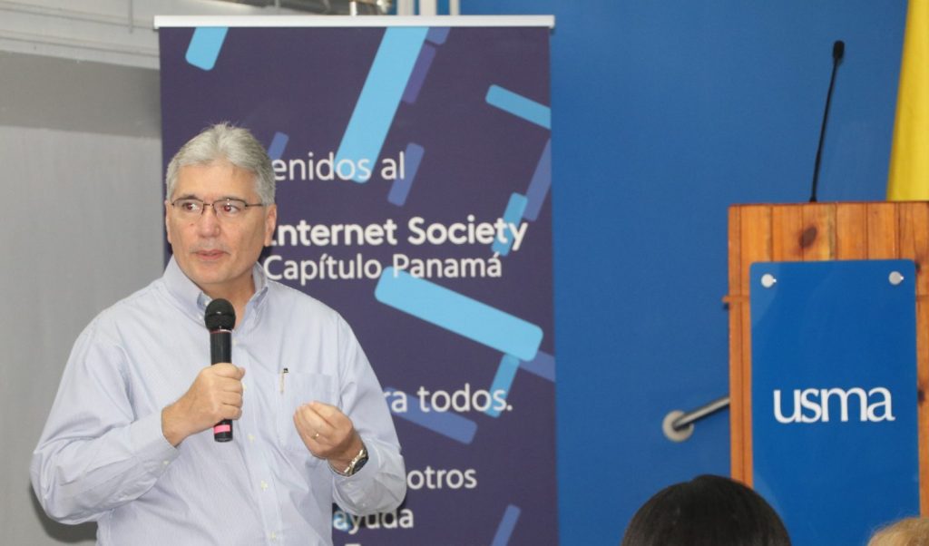 Sesión del Programa de Formación de Comunicadores Sociales en temas de Internet, ISOC Panamá y USMA, 2018