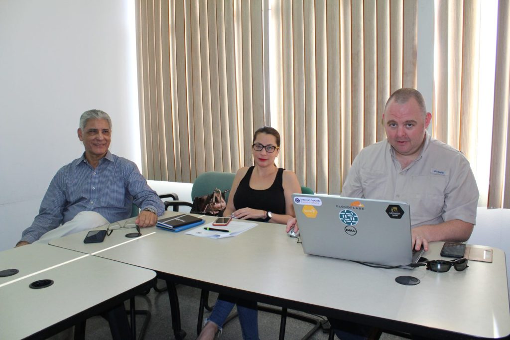 Sesión del Programa de Formación de Comunicadores Sociales en temas de Internet, ISOC Panamá y USMA, 2018